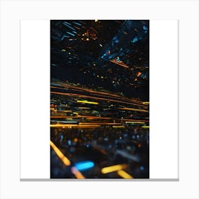 Abstract City Canvas Print