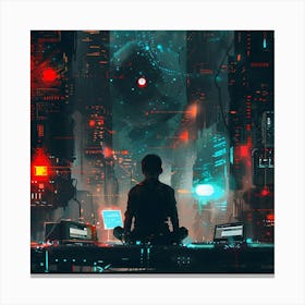 Cyberpunk 1 Canvas Print