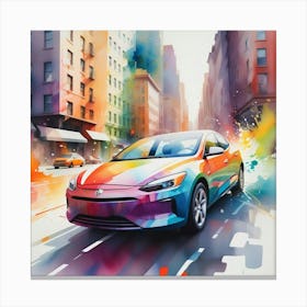 Car Art 87 Canvas Print