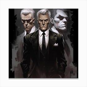 Richardvachtenberg Alfred Dark Cover And Two Face Have Framed A B94794d3 38a7 4a81 A790 3714bcef407b Canvas Print