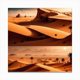 Sahara Desert 132 Canvas Print