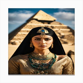 Egyptian Woman 1 Canvas Print