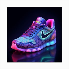 Glow In The Dark 8 Canvas Print