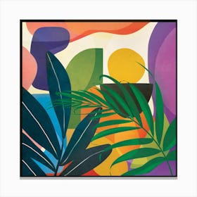 Sunrise Garden 2 Canvas Print