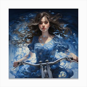 Velocipede Whirlwind Canvas Print