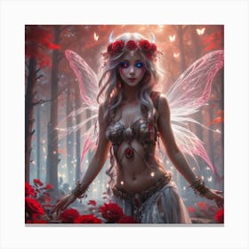 Fairy In The Forest 1 Canvas Print