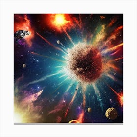 Nebula (Design 1) Canvas Print