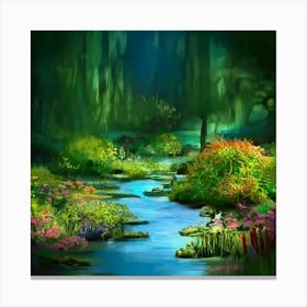 Forest 48 Canvas Print