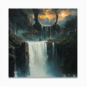 Oculus Art Canvas Print