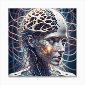 Human Brain 111 Canvas Print