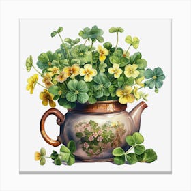Blooming Tea (6) Canvas Print