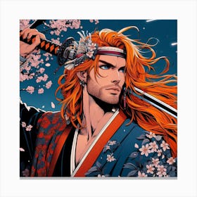 Samurai 4 Canvas Print