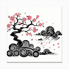 Cherry blossom tree 3 Canvas Print