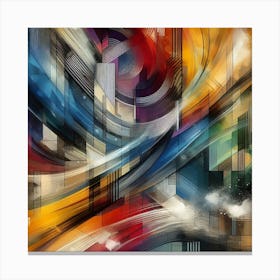 Abstract Painting 3 Canvas Print