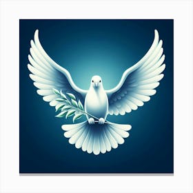 Dove Of Peace 6 Canvas Print