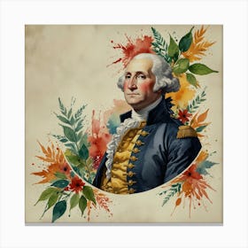 George Washington 16 Canvas Print