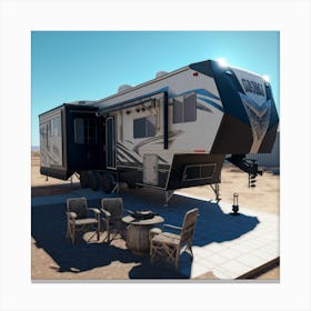 Rv Park 1 Canvas Print