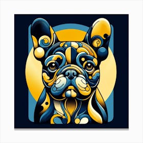 French Bulldog 02 Canvas Print