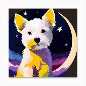 West Highland Terrier Canvas Print