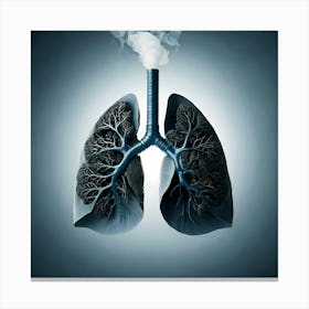 Lungs Stock Videos & Royalty-Free Footage 11 Canvas Print