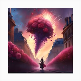 Beauty And The Beast Canvas Print