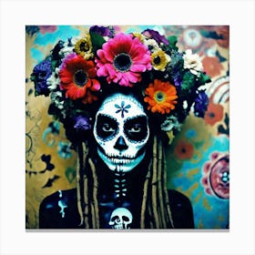 Day Of The Dead 8 Canvas Print