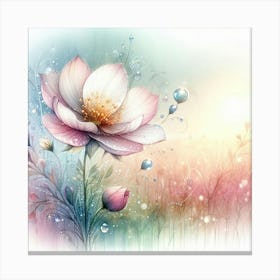 Lotus Flower 10 Canvas Print