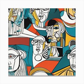 picasso art Canvas Print