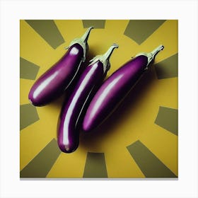 Eggplants 1 Canvas Print