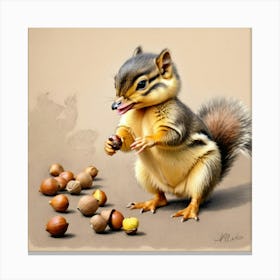 Chipmunk 7 Canvas Print