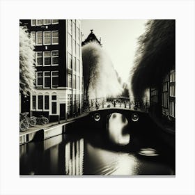 Amsterdam Canal 1 Canvas Print