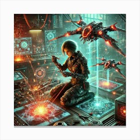 Hybrid Engineering Kara Voss Canvas Print