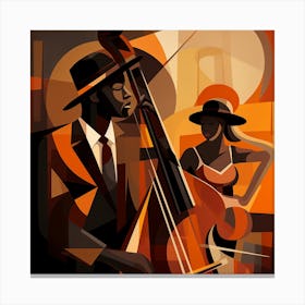 Jazz Musicians 20 Canvas Print