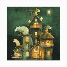 House For Mice Canvas Print