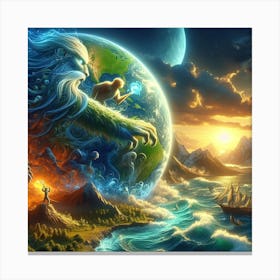 Earth Of The Gods Canvas Print