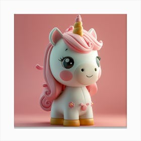 Cute Unicorn 884 Canvas Print