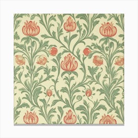 William Morris Wallpaper Art 6 Canvas Print