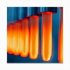 Group Of Flames Canvas Print