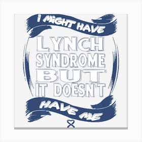 Trending Lynch Syndrome Awareness Canvas Print