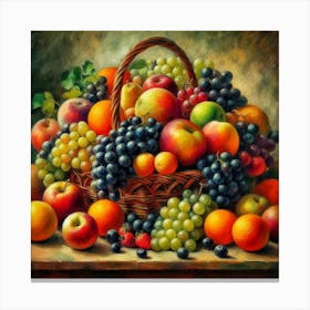 Fruit Basket 6 Canvas Print