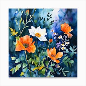 Poppies 75 Canvas Print