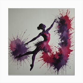 Dancer Painting Canvas Print