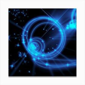 Abstract Space Canvas Print