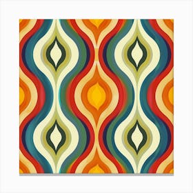 Wavy Pattern 1 Canvas Print