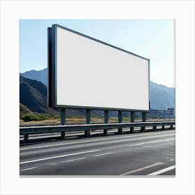 Billboard Stock Videos & Royalty-Free Footage Canvas Print