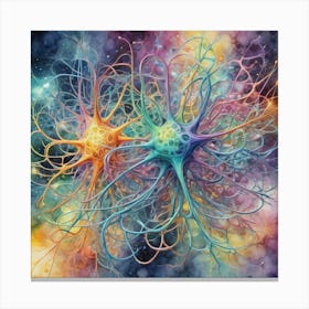 Neuron Painting 5 Canvas Print