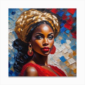 African Woman 5 Canvas Print