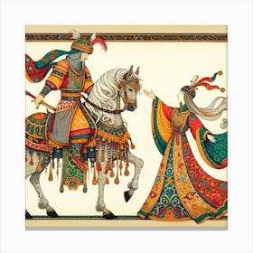 Prince And Princess Arabesque Canvas Print