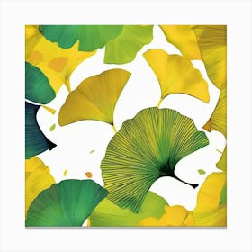 Ginkgo Leaves 3 Canvas Print