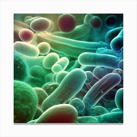 Bacteria Canvas Print